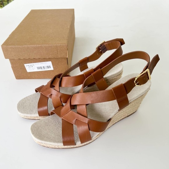 Cole Haan Shoes - $150 Cole Haan Crystal Brown Espadrille Size 8.5